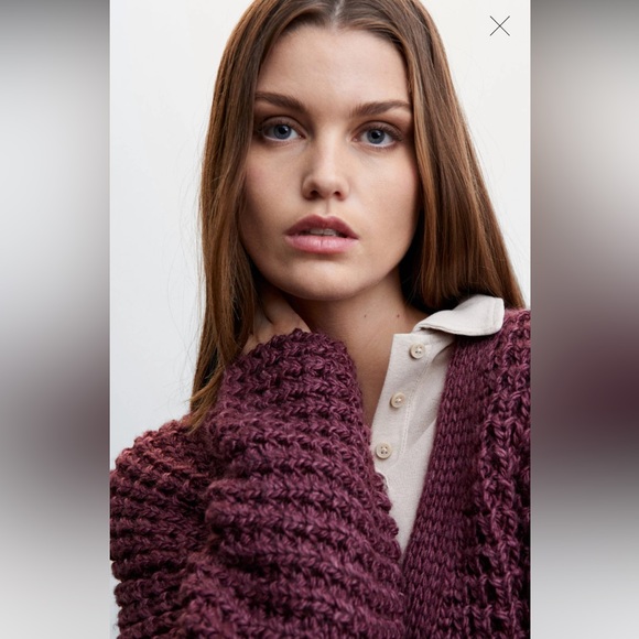 Mango Oversized Cardigan With Buttons - Picture 6 of 13